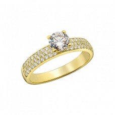 Δαχτυλίδι Χρυσό 14K (RI412 - RY146)